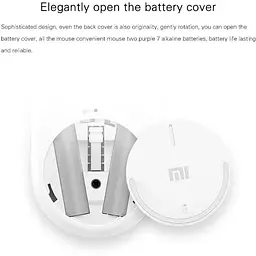 Миша Bluetooth XIAOMI Mi Wireless HLK4008GL бездротова золотиста - мініатюра 3