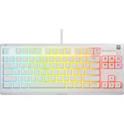Клавіатура SteelSeries Apex 3 TKL UA White (64819) - мініатюра 1