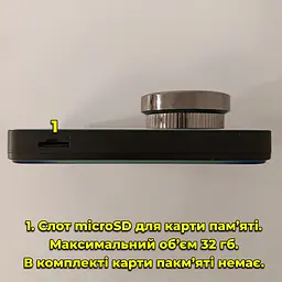 Відеореєстратор Сенсорний Дисплей 4.0 дюйма Dual Lens на 2 камери (спереду + ззаду) - мініатюра 7