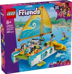Конструктор LEGO Friends Пригоди на туристичному човні 685 деталей (42664) - мініатюра 2