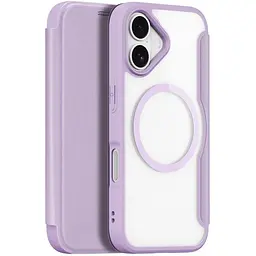 Чохол-книжка Dux Ducis Skin X Pro with MagSafe для Apple iPhone 17 6.3" Purple Pink - мініатюра 4