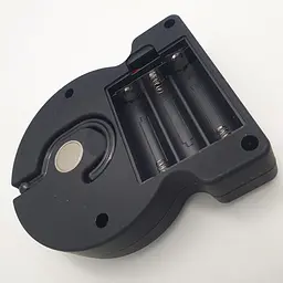 Ліхтар кемпінговий 3 режими COB, 8SMD(white), 5SMD(red) магніт та гак для підвіски 3хАА лампа 11см UKC 037-A чорний - мініатюра 3