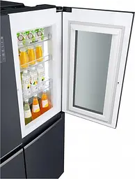 Холодильник SBS LG GC-Q247CBDC 179х74х91см 2 двері холодильне відділення 406 л морозильне відділення 220 л A+ NF Чорний мат. (GC-Q247CBDC) - мініатюра 10