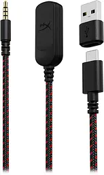 Гарнітура HyperX Cloud III 3.5 мм/USB-A/USB-C Black/Red (727A9AA) - мініатюра 7