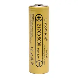 Аккумулятор Li-ion LiitoKala 50E-JT 21700 5000мАч 3.7В желтый