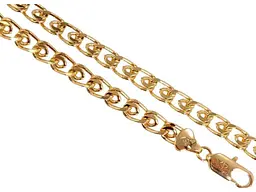 Ланцюжок XUPING медичне золото Позолота 18K "Плетіння Лав" довжина 55см х 7мм (046543)