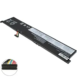 Акумулятор Lenovo L19M3PF7 (IdeaPad Gaming 3 15IMH05, 3 15ARH05) 11.4V 4000 mAh 45Wh Black - мініатюра 2