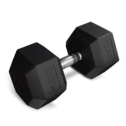 Гантеля шестигранна прогумована TX-175RD Trex Sport 17,5кг