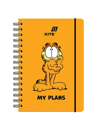 Щоденник на спіралі KITE тверда обкладинка Garfield (GF26-438) - мініатюра 1