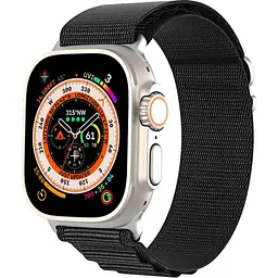 Ремінець Dux Ducis GS Series для Apple Watch 44/45/46/49mm Black [165697]