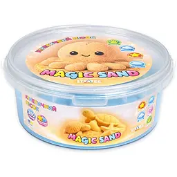 Кінетичний пісок Strateg Magic Sand у відрі 31189 350 г Блакитний shop (4823136501595)