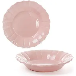 Набір 6 глибоких тарілок Leeds Ceramics SUN, кам'яна кераміка BonaDi Ø23х4 см kuh0007145