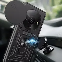 Панель BeCover Military для Xiaomi Redmi A3 4G Black (711319) - мініатюра 3