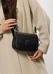Жіноча сумка Sambag Elara чорна 20 × 15 × 7,5 см (54650001) - мініатюра 4