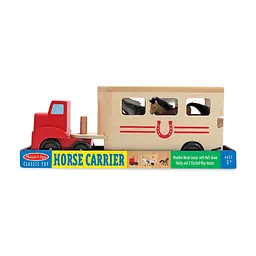 Ігровий набір Melissa & Doug автомобіль-причіп для коней (MD14097) - мініатюра 4