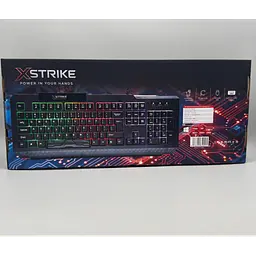 Клавіатура дротова XSTRIKE X-1022, RGB підсвічування, USB, 105 клавіш, чорна - мініатюра 6