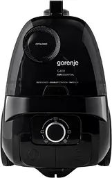 Пилосос Gorenje VCE01G4AEBK - мініатюра 3