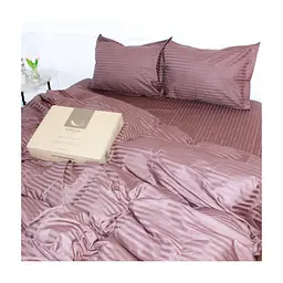 Постільна білизна MirSon Satin 30-0006DarkBrown 160х220 Сімейний (2200005249499) - мініатюра 5