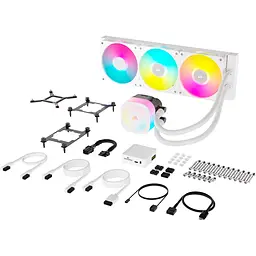 Система водяного охолодження Corsair iCUE Link Titan 360 RX RGB White (CW-9061021-WW) UA [143837] - мініатюра 4