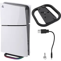 Підставка для консолі Honcam HC-A3775 RGB для PS5/PS5 Slim/PS5 Pro [165756] - мініатюра 4