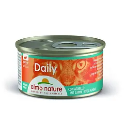 Консервований корм Almo Nature Daily Menu Cat Мус з ягнятком для котів (85 гр.)