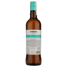 Вино Sandeman Fino Sherry, біле, сухе, 15%, 0,75 л (15981) - мініатюра 2