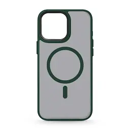 Чохол ArmorStandart Uniq Magsafe для Apple iPhone 15 Pro Max Dark Green