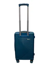 Валіза мала ручна поклажа Milano bag 050 поліпропілен S Морська хвиля - мініатюра 3