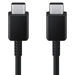 Кабель USB Type-C to Type-C 1 м, 5А, чорний, для швидкої зарядки - мініатюра 3