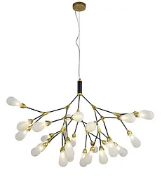 Люстра світильник підвісна в стилі лофт Levistella 918LP268-27 BK+WH