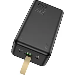 Зовнішній акумулятор Hoco J87B Tacker 30000mAh 20W Black [120565] - мініатюра 2