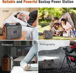 Портативна електростанція ZeroKor 75000mah 300W Зовнішній акумулятор - мініатюра 5