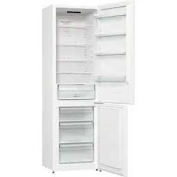 Холодильник Gorenje з нижн. мороз. камерою 200х60х60 см 2 двері 235(96)л А++ NoFrost+ Зона св ті білий - мініатюра 6