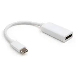 Перехідник Type-C Male to Display Port 0.15m 4K Vinga (VCPTCDP15)