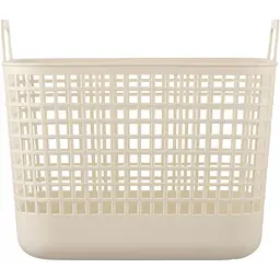 Кошик для зберігання Ardesto пластик PP 39x37x34.5 см 34 л бежевий (ARHC2534BG) - мініатюра 3