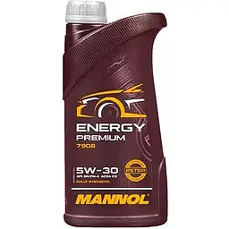Олива моторна Mannol Energy Premium 5W-30, 1 л (183595)