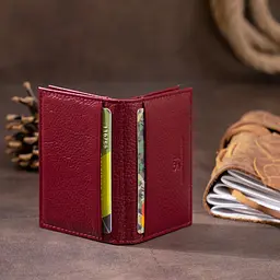Жіночий шкіряний гаманець-візитниця ST Leather 10х6,5х1 см acs0015958 - мініатюра 9