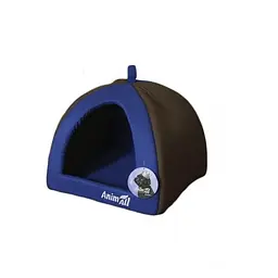 Будиночок AnimAll Wendy M для собак синій 41×41×32 см