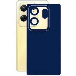 Защитная пленка StatusSKIN для Infinix Zero 30 4G Корпус Винил Синий металлик