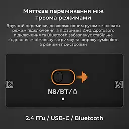 Геймпад Ajazz GP100 Set Black (GP100S-B) - мініатюра 15