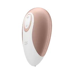 Вакуумний стимулятор клітора Satisfyer Deluxe золотий - мініатюра 5