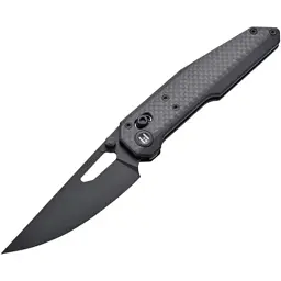 Ніж Hightron Sharplyn, 14C28N, G10 + CF, чорний, чорний клинок (HK01BLK) - мініатюра 2