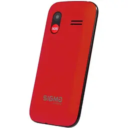 Телефон кнопковий Sigma Mobile Comfort 50 HIT червоний - мініатюра 4