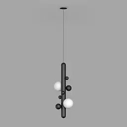 Підвісний світильник Babich Studio Lunar P Black (RAL 9005)