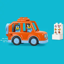 Конструктор LEGO DUPLO Bluey Подорож із морозивом із Блуї 22 деталі (10458) - мініатюра 7