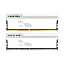 Модуль пам'яті для комп'ютера DDR4 16GB (2x8GB) 3600 MHz Onyx White Prologix (PRO16GB3600YW4K)