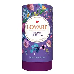 Чай чорний Lovare Night Beautea з гранатом та інжиром 80 г