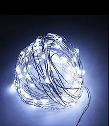 Гирлянда «Роса» светодиодная декоративная 100 Led 10 м белая
