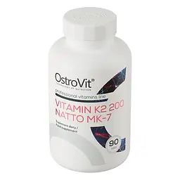 Вітамін OstroVit Vitamin K2 200 Natto MK-7 90 таблеток - мініатюра 2