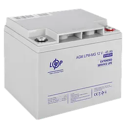 Акумулятор мультигелевий LPM-MG 12V - 45 Ah - мініатюра 2